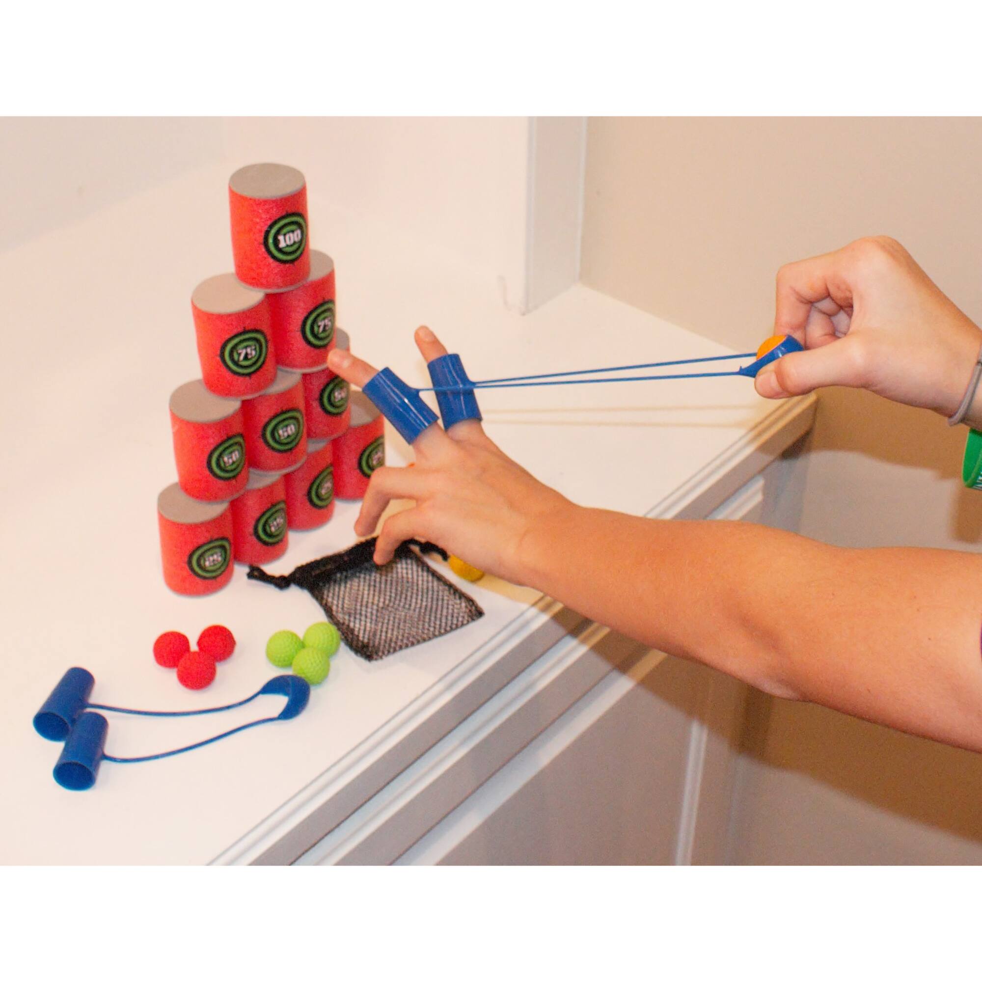 Finger Rocketz Launching Competition Game